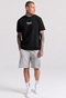 FUNKY BUDDHA-Aνδρικό t-shirt FUNKY BUDDHA FBM009-035-04 μαύρο