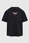 FUNKY BUDDHA-Aνδρικό t-shirt FUNKY BUDDHA FBM009-035-04 μαύρο