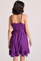 FUNKY BUDDHA-Γυναικείο mini φόρεμα FUNKY BUDDHA FBL009-103-13 μοβ 