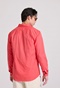 FUNKY BUDDHA-Ανδρικό πουκάμισο FUNKY BUDDHA garment dyed FBM009-015-05 κόκκινο 