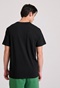 FUNKY BUDDHA-Ανδρικό t-shirt FUNKY BUDDHA  FBM009-094-04 μαύρο 