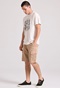 FUNKY BUDDHA-Ανδρικό t-shirt FUNKY BUDDHA FBM009-065-04 λευκό