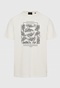 FUNKY BUDDHA-Ανδρικό t-shirt FUNKY BUDDHA FBM009-065-04 λευκό