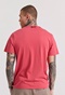 FUNKY BUDDHA-Ανδρικό t-shirt FUNKY BUDDHA FBM009-089-04 κόκκινο