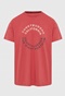FUNKY BUDDHA-Ανδρικό t-shirt FUNKY BUDDHA FBM009-089-04 κόκκινο