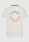 FUNKY BUDDHA-Ανδρικό t-shirt FUNKY BUDDHA FBM009-089-04 λευκό 
