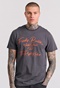 FUNKY BUDDHA-Ανδρικό t-shirt FUNKY BUDDHA γκρι 