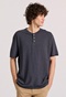 FUNKY BUDDHA-Ανδρικό t-shirt FUNKY BUDDHA FBM009-012-04 ανθρακί 