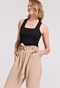 FUNKY BUDDHA-Γυναικείο παντελόνι FUNKY BUDDHA FBL009-118-02 μπεζ 