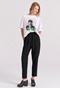 FUNKY BUDDHA-Γυναικείο παντελόνι FUNKY BUDDHA FBL009-118-02 μαύρο 