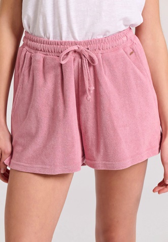 FUNKY BUDDHA-Γυναικείο σορτς FUNKY BUDDHA FBL009-103-03 ροζ