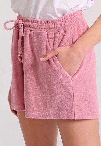 FUNKY BUDDHA-Γυναικείο σορτς FUNKY BUDDHA FBL009-103-03 ροζ