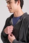 FUNKY BUDDHA-Ανδρική φούτερ ζακέτα FUNKY BUDDHA FBM009-002-06 γκρι