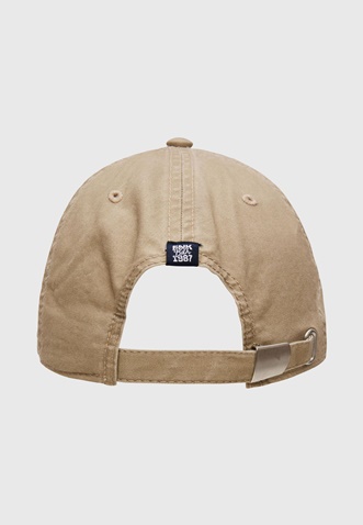 FUNKY BUDDHA-Ανδρικό καπέλο jockey FUNKY BUDDHA FBM009-079-10 μπεζ