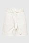 FUNKY BUDDHA-Γυναικείο τζιν σορτς FUNKY BUDDHA FBL009-164-03 λεύκο
