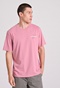 FUNKY BUDDHA-Ανδρικό t-shirt FUNKY BUDDHA FBM009-057-04 ροζ