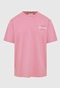 FUNKY BUDDHA-Ανδρικό t-shirt FUNKY BUDDHA FBM009-057-04 ροζ