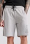 FUNKY BUDDHA-Ανδρική βερμούδα FUNKY BUDDHA FBM009-051-03 γκρι