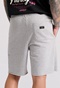 FUNKY BUDDHA-Ανδρική βερμούδα FUNKY BUDDHA FBM009-051-03 γκρι