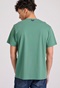 FUNKY BUDDHA-Ανδρικό t-shirt FUNKY BUDDHA FBM009-017-04 πράσινο