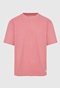 FUNKY BUDDHA-Ανδρικό t-shirt FUNKY BUDDHA FBM009-083-04 ροζ