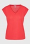 FUNKY BUDDHA-Γυναικείο t-shirt FUNKY BUDDHA FBL009-107-04 κόκκινο