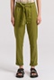 FUNKY BUDDHA-Γυναικείο cropped παντελόνι FUNKY BUDDHA FBL009-122-02 χακί 