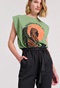 FUNKY BUDDHA-Γυναικείο cropped παντελόνι FUNKY BUDDHA FBL009-122-02 μαύρο
