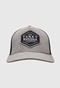 FUNKY BUDDHA-Ανδρικό καπέλο jockey FUNKY BUDDHA FBM009-072-10 γκρι 