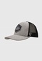 FUNKY BUDDHA-Ανδρικό καπέλο jockey FUNKY BUDDHA FBM009-072-10 γκρι 