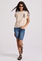 FUNKY BUDDHA-Γυναικείο τζιν βερμούδα FUNKY BUDDHA FBL009-162-03 μπλε