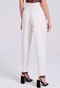 FUNKY BUDDHA-Γυναικείο cropped παντελόνι FUNKY BUDDHA FBL009-118-02 λευκό 