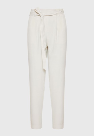 FUNKY BUDDHA-Γυναικείο cropped παντελόνι FUNKY BUDDHA FBL009-118-02 λευκό 