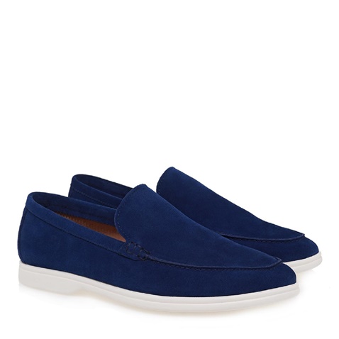 JK LONDON-Ανδρικά loafers JK LONDON U592A0131 μπλε
