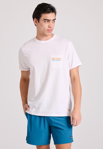 FUNKY BUDDHA-Ανδρικό μαγιό σορτς FUNKY BUDDHA FBM009-001-16 μπλε