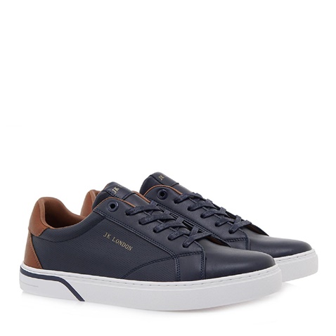 JK LONDON-Ανδρικά casual sneakers JK LONDON U592A1211 μπλε