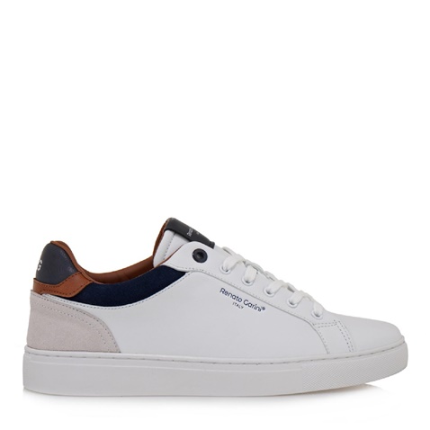 RENATO GARINI-Ανδρικά casual sneakers RENATO GARINI T57006211 λευκά