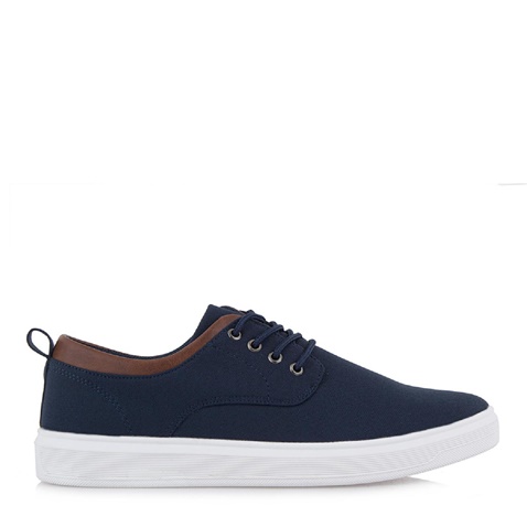 JK LONDON-Ανδρικά casual δετά παπούτσια JK LONDON U592A6291 μπλε