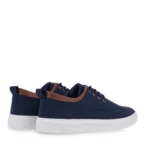 JK LONDON-Ανδρικά casual δετά παπούτσια JK LONDON U592A6291 μπλε