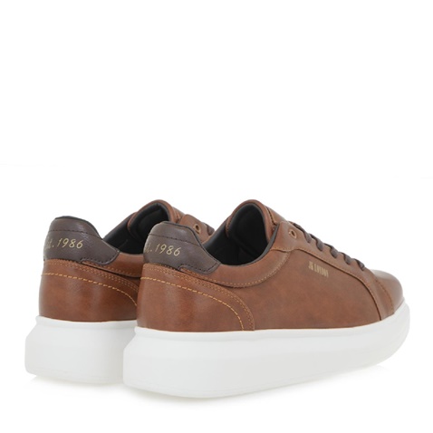 JK LONDON-Ανδρικά casual sneakers JK LONDON U592A9913 καφέ