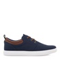 JK LONDON-Ανδρικά casual δετά παπούτσια JK LONDON U592A7851 μπλε
