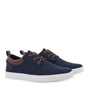 JK LONDON-Ανδρικά casual δετά παπούτσια JK LONDON U592A7851 μπλε