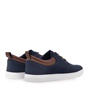 JK LONDON-Ανδρικά casual δετά παπούτσια JK LONDON U592A7851 μπλε