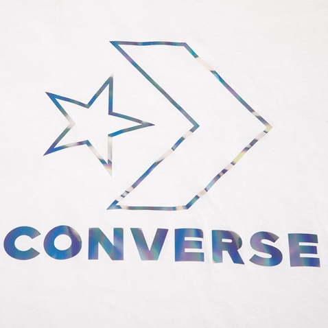 CONVERSE-Παιδικό t-shirt CONVERSE λευκό