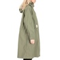 SCOTCH & SODA-Γυναικείο μακρύ jacket SCOTCH & SODA χακί