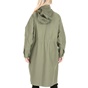 SCOTCH & SODA-Γυναικείο μακρύ jacket SCOTCH & SODA χακί