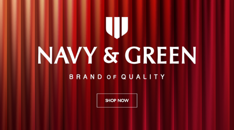 NAVY & GREEN BACK TO ESSENTIALS