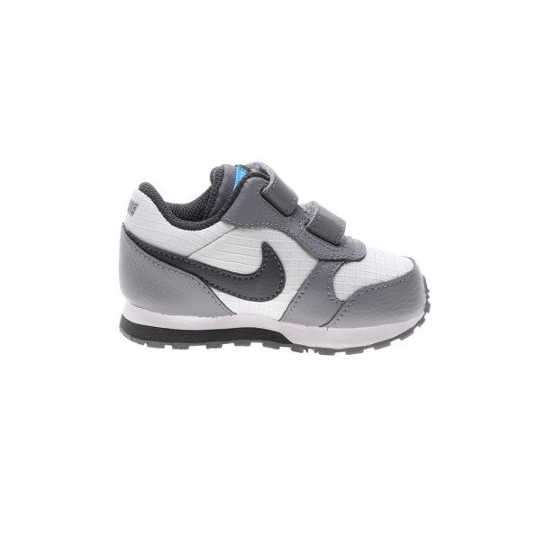 Βρεφικά αθλητικά παπούτσια NIKE MD RUNNER 2 (TDV) γκρι ασημί Παιδικά