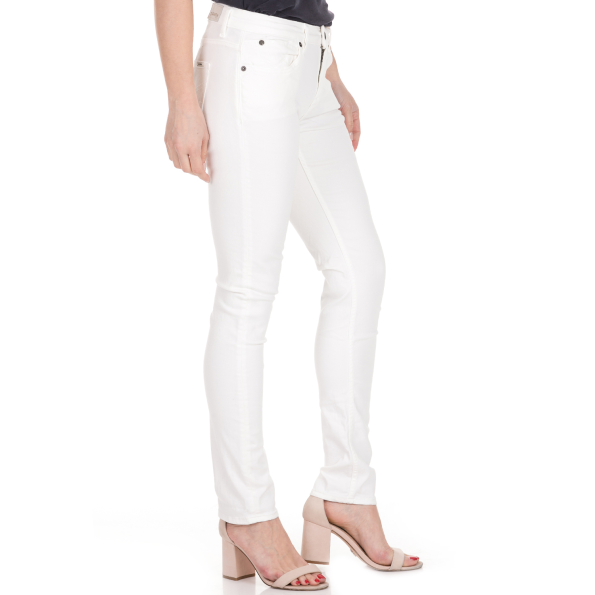 Γυναικείο jean παντελόνι GARCIA JEANS Rachelle λευκό Γυναικεία