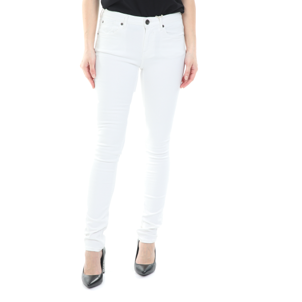 Γυναικείο jean παντελόνι GARCIA JEANS Rachelle-Slim λευκό